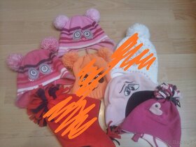 Dětské zimní kalhoty a čepice - 2