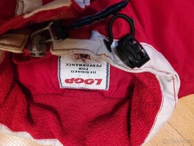 Dětská nepromokavá lyžařská bunda zn. LOOP, vel.146 - 2