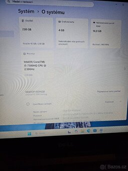 Herní Notebook Dell inspiron 15 7000 Gaming - 2