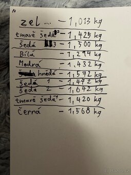 Lego kostičky tříděné - 2