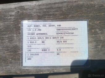 Prodám Alfu Romeo - 2