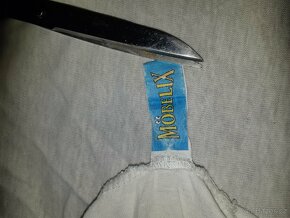 Bílé prostěradlo jersey do dětské postýlky zn. Mobelix - 2