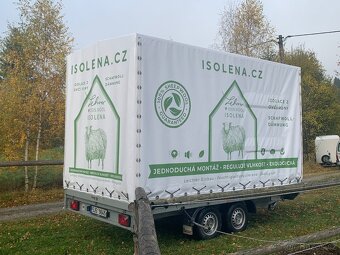 Přívěs PONGRATZ LH 4000/20 T-AL, 2700 kg, vč. plachty - 2