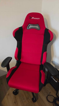 Herní židle Arozzi Toretta červená - 2