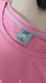 Trička a legíny vel. 110-116 - 2