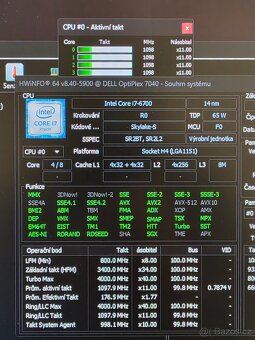 Dell – i7, 16GB, NVMe a HDD Quadro M2000..až 4 monitory - 2