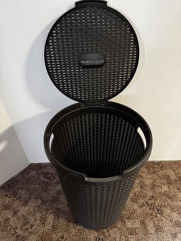 Curver Koš na prádlo Rattan 48l - 2