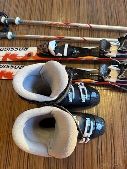 Lyže 140+boty39+hůlky110 - 2