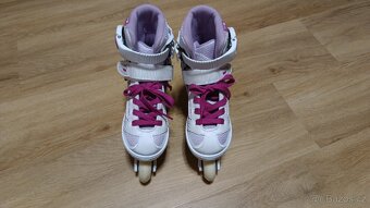 Dívčí kolečkové rostoucí brusle - 2