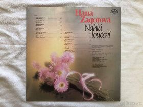 Gramofonová deska, LP Hana Zagorová, Náhlá Loučení, 1986 - 2