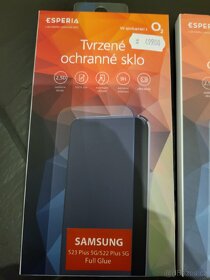 Prodám ochranné sklo na Samsung S22+/S23+ - 2