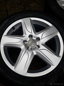 ALU KOLA AUDI A6 - 4G ALLROAD + ZIMNÍ PNEU -- 235/55/R18" - 2