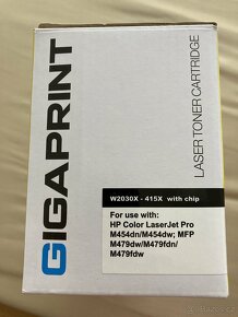 Toner W2030X - 415X s čipem, pro laserové tiskárny HP - 2