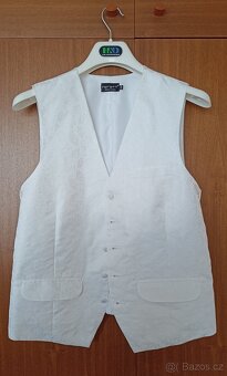 Svatební vesta s kravatou Feratt - 2
