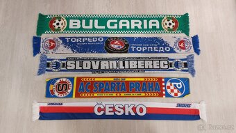 Fotbalové a hokejové šály - 2