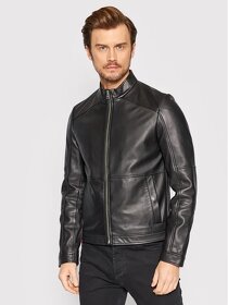 Kožená bunda Hugo Boss ext. slim fit XXL - 2