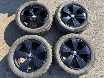 Alu orig sada Škoda Triton 5x112 6,5J ET41 215/55 R17 - 2