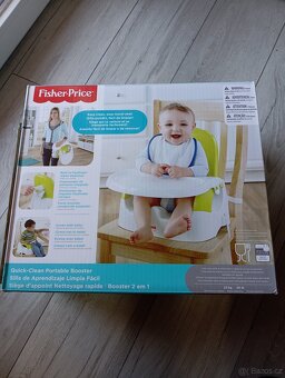 Fisher Price přenosná jídelní židlička - 2