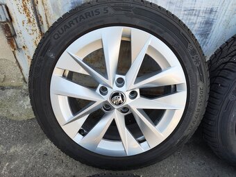 17"celoroční alu sada Rotare 5x112 origo Octavia 4 Golf 8 - 2