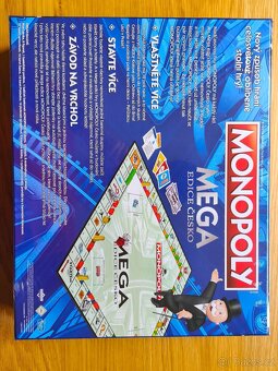 desková hra MONOPOLY - Mega edice ČESKO - 2