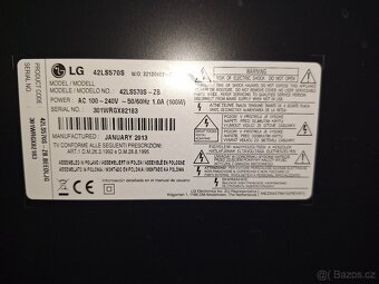 LCD LG 42LS570S + Google TV Stick - 2