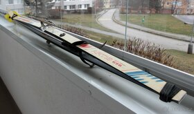Retro běžky Artis, 205 cm, plastové skluznice + hůlky 145 cm - 2
