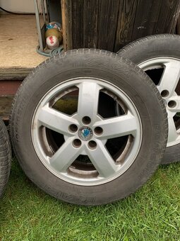 ALU kola R15 5x100 + pneumatiky SAVA 195/65R15 - 2