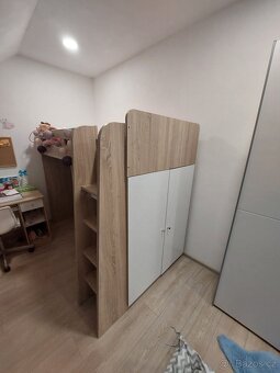 Vysoká dětská postel multifunkční - 2