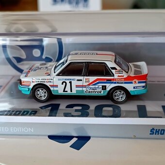 Škoda 130 LR n. 21 rally Bohemia 1986 - nové, zabalené - 2