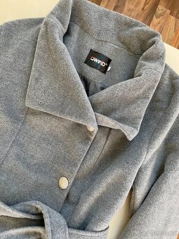Teplý šedý kabátek, vel XXL ale spíše M/L, Owind - 2