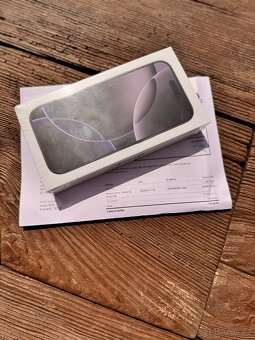 Apple iPhone 16 pro 128GB, černý, záruka O2 - 2