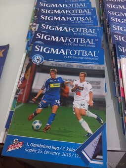 Sbírka časopisů SIGMAFOTBAL a pod. - 2