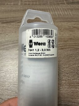 Wera momentový šroubovák - 2