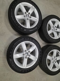 Zimní alu kola octavia skoda volkswagen 205/55 r16 - 2
