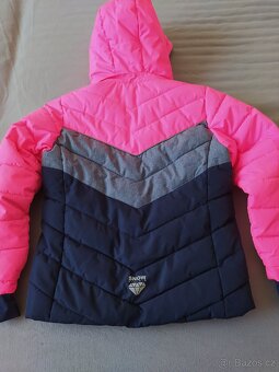 Dívčí zimní bunda 128 - 2