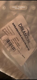 Prodám 2× matraci DreamZone Gold F40 – skoro nové (použité j - 2