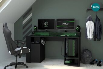 počítačový stůl s led osvětlením - 2