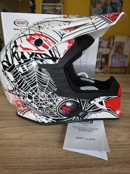 Motokrosové helma, helma na motorku NOVÁ - 2