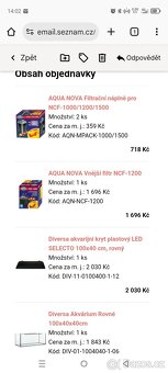 Akvárium 160l + jedno menší - 2