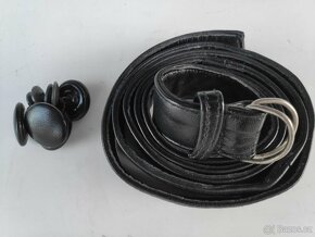 Pánský kožený kabát, Mongolsko, vel. 50 - 2