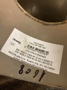 T-kus nerez 160/90° - 2