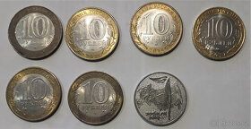 Rubl - sada Rublů - konvolut mincí Rusko - 2