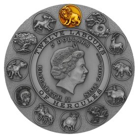 Unikátní série stříbrných mincí TWELVE LABOURS OF HERCULES - 2