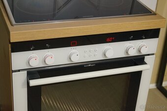 Siemens bílý sporák HE 764260, vyjížděcí dveře - 2