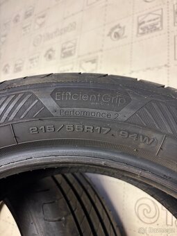 Goodyear letní gumy 215/55 r17 - 2