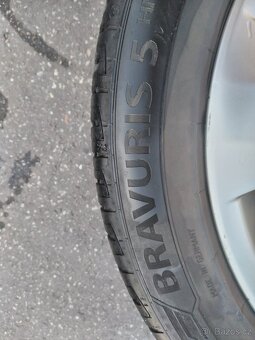 OPEL elektrony s letním obutím Bravuris 225/50 R17 4ks - 2