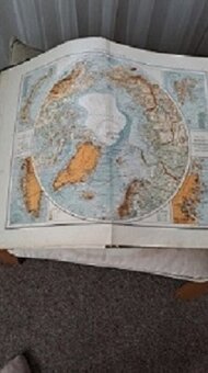 Atlas map z roku 1909 - 2