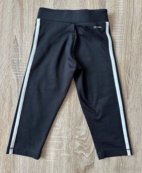 Sportovní 3/4 legíny Adidas vel. 116 - 2