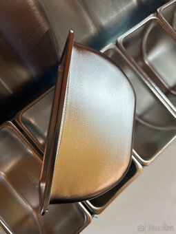Nerez gastronádoba 6 přihrádek/zásobník - 2