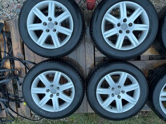 Nokian 225/55 16zimní+ litá kola audi - 2